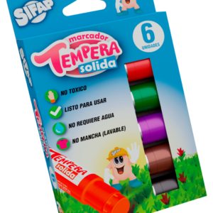 TEMPERA SOLIDA CLASICA SIFAP x 6 u.