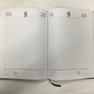 AGENDA ENCUADERNADA DIARIA N°8 NIVEL 10