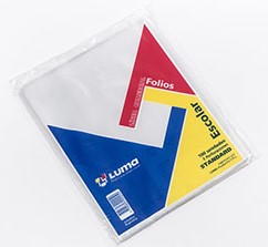 FOLIOS LUMA ESCOLAR x 100 u.