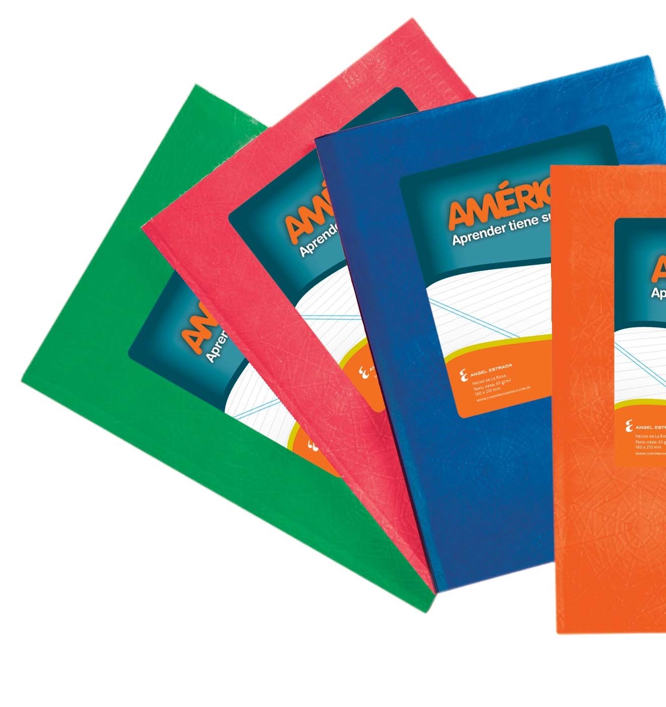 CUADERNO AMERICA FORRADO x 82 h.