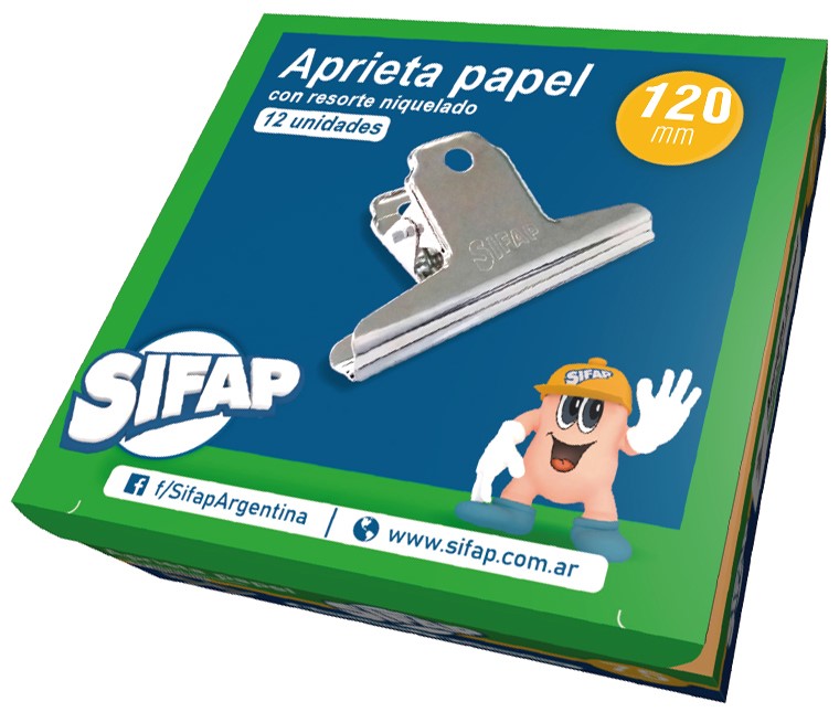 APRIETAPAPEL CROMO Nº120