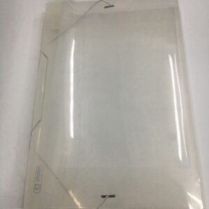 CAJA PLASTICA CON ELASTICO OFICIO 2 cm.