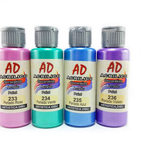 ACRILICO AD METALIZADO x 60 ml.