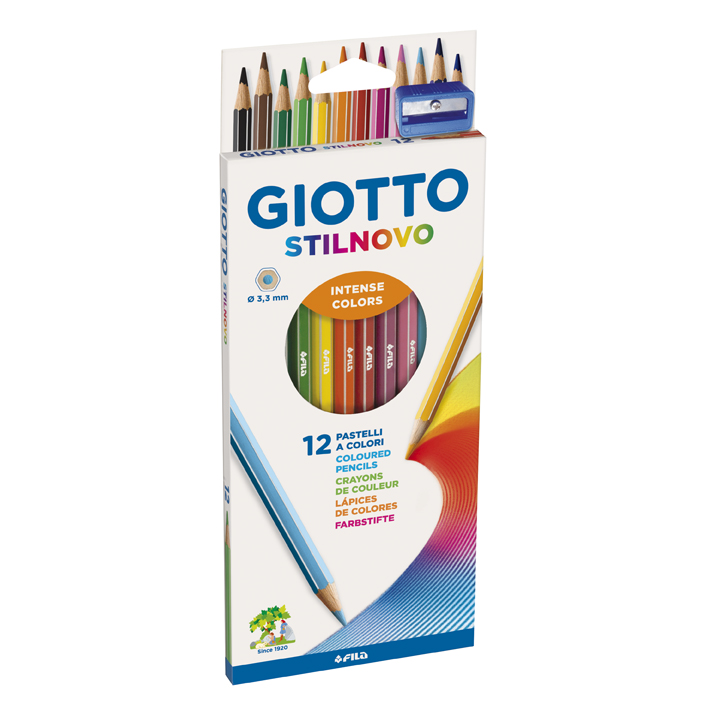 LAPICES DE COLORES LARGOS GIOTTO STILNOVO x 12