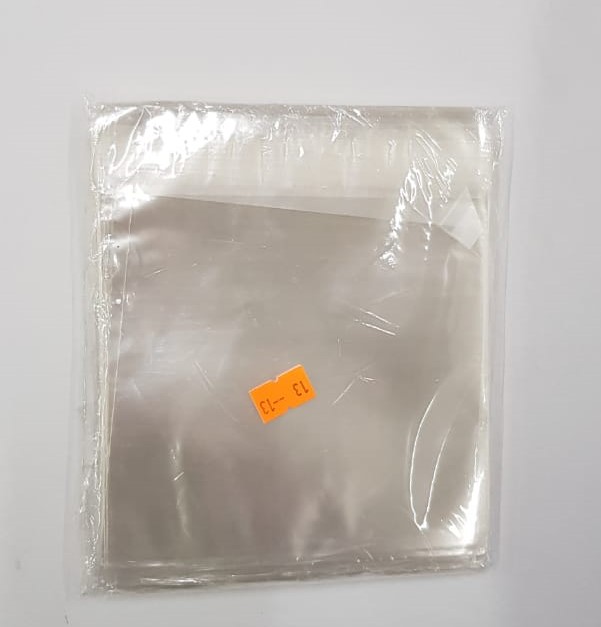 BOLSAS POLIPROPILENO CON ADHESIVO 13 x 13 (x 100 u.)