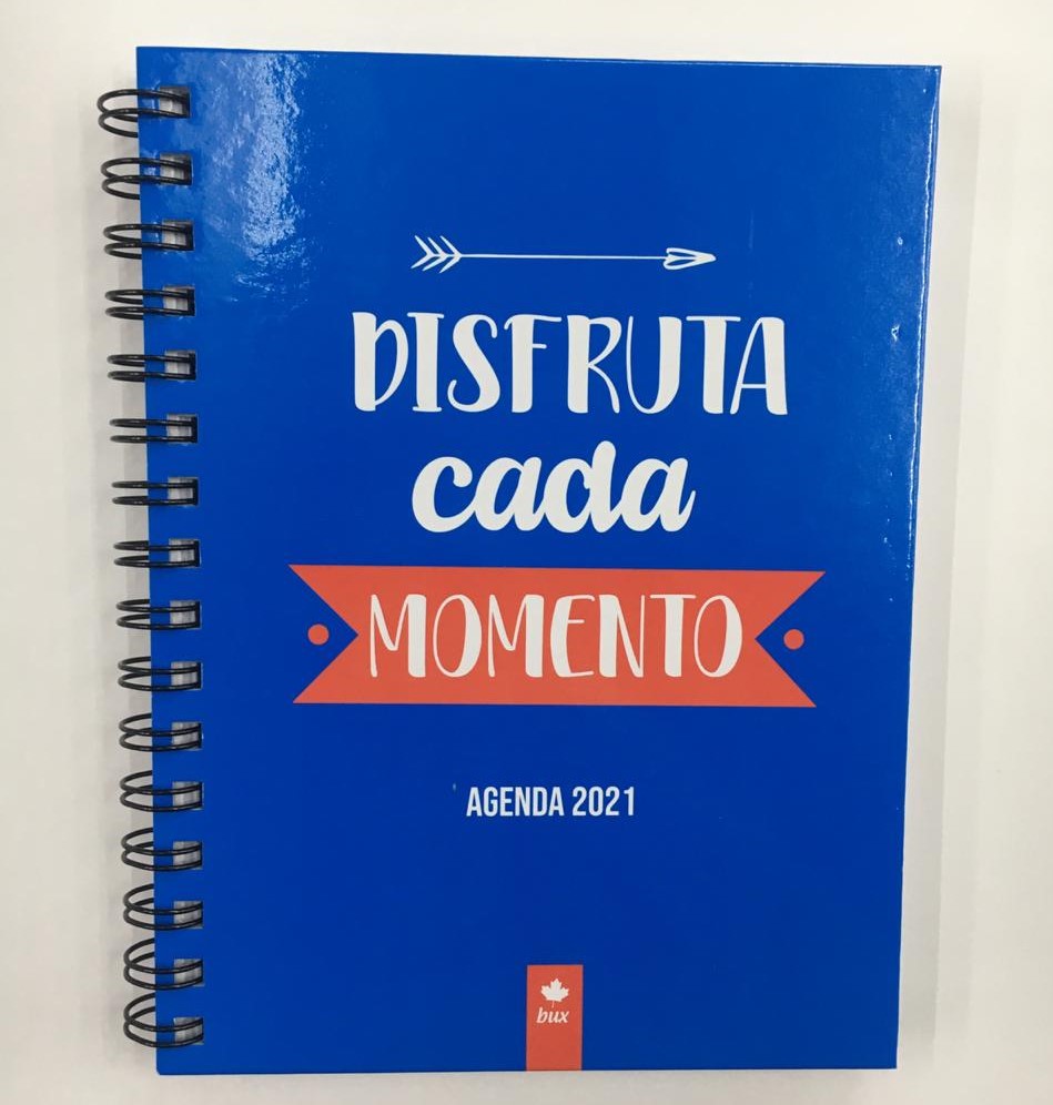 AGENDA BUX GRANDE CON ESPIRAL