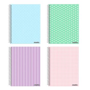 CUADERNO ESPIRALADO ASAMBLEA TAPA SEMIRIGIDA x 80 h.