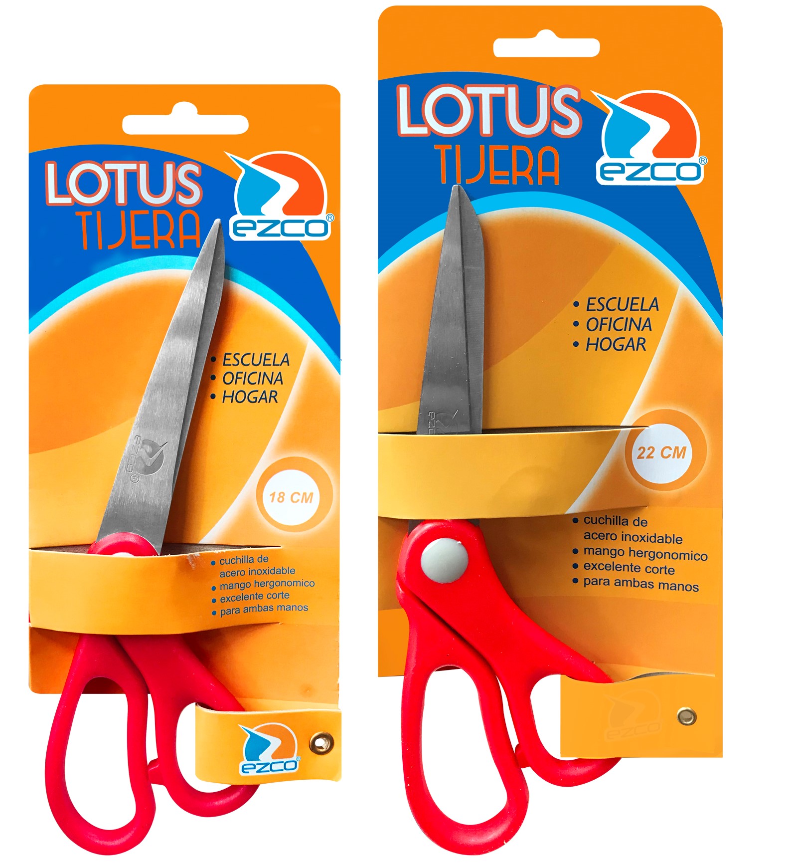 TIJERA EZCO LOTUS x 22 cm.