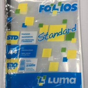 FOLIOS LUMA A4 x 100 u.