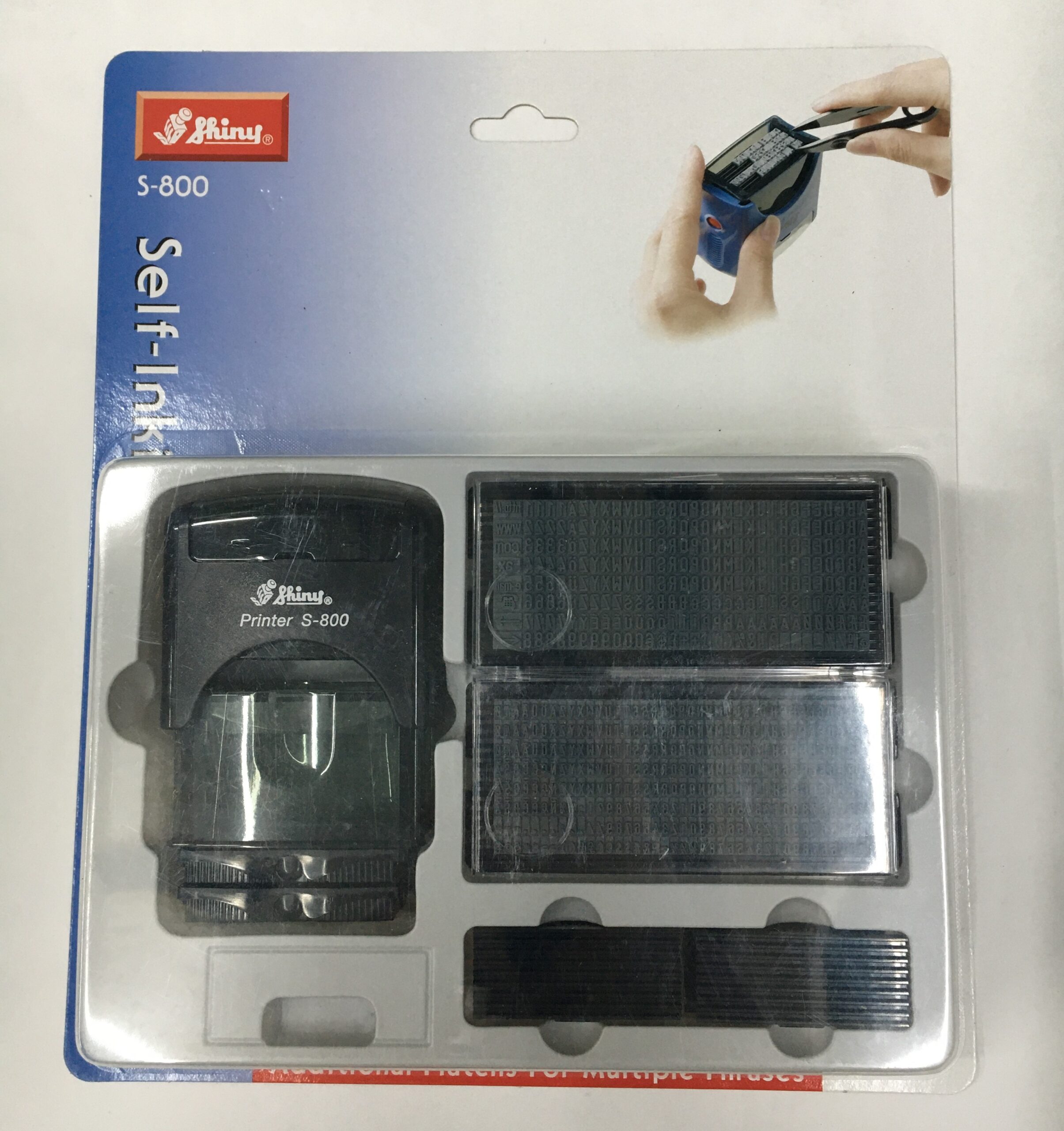 KIT DE SELLO AUTOMATICO PARA ARMAR SHINY S-800