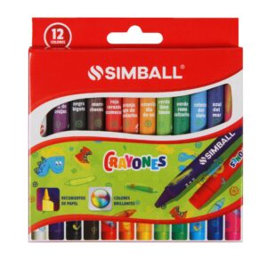 CRAYONES SIMBALL x 12 u.