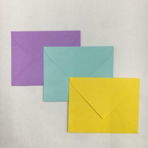 SOBRE COLOR 9,5 x 12,5 cm.