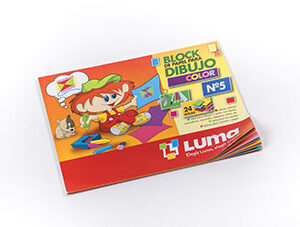 BLOCK DE DIBUJO COLOR Nº5 LUMA