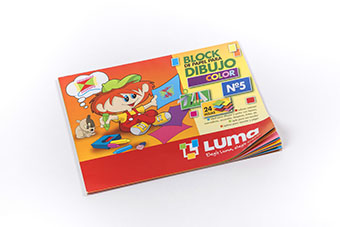 BLOCK DE DIBUJO COLOR Nº5 LUMA