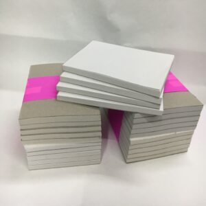 BLOCK DE DESCARTE ESQUELITA BLANCO LISO
