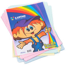 RESMITA 4 COLORES A4 x 100 h. 75 g.