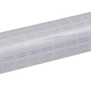 ETIQUETAS PARA ETIQUETADORA BLANCA/ROJA x 10 u.