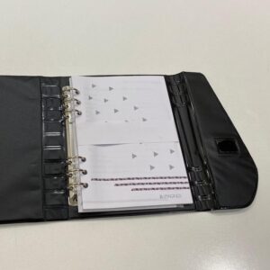 AGENDA SIMIL CUERO CON ABROJO SEMANAL Nº8 NIVEL 10