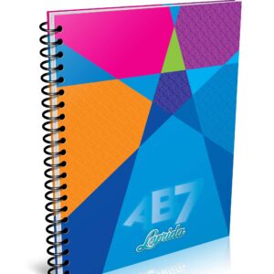 CUADERNO ESPIRALADO AB7 LAPRIDA x 100 h.
