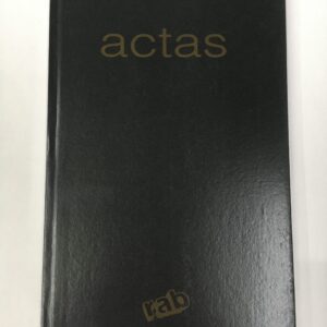 LIBRO DE ACTAS CLOCHETTE 2 MANOS TAPA DURA
