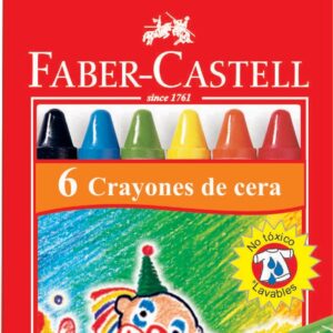 CRAYONES FABER CASTELL x 6 u.