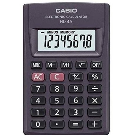 CALCULADORA CASIO HL-4A