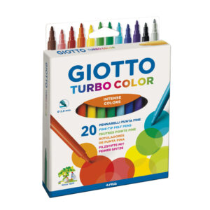 MARCADORES LARGOS GIOTTO x 20