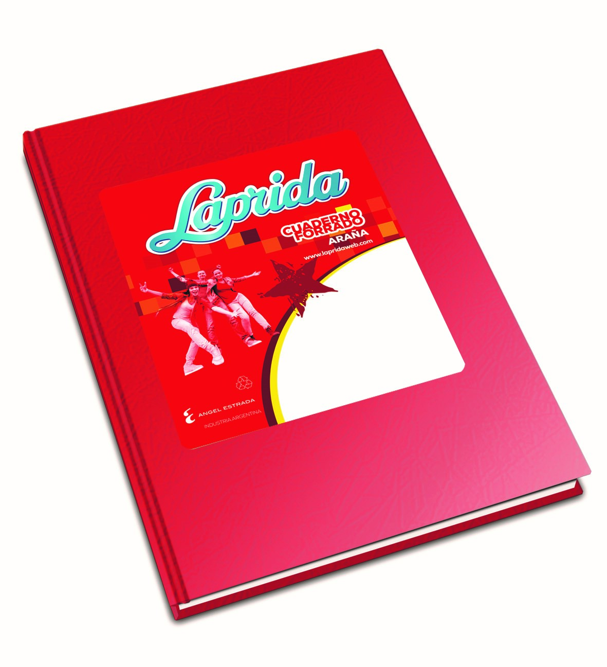 CUADERNO LAPRIDA FORRADO CUADRICULADO x 50 h.
