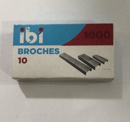 BROCHE IBI Nº10 (x 1000 u.)