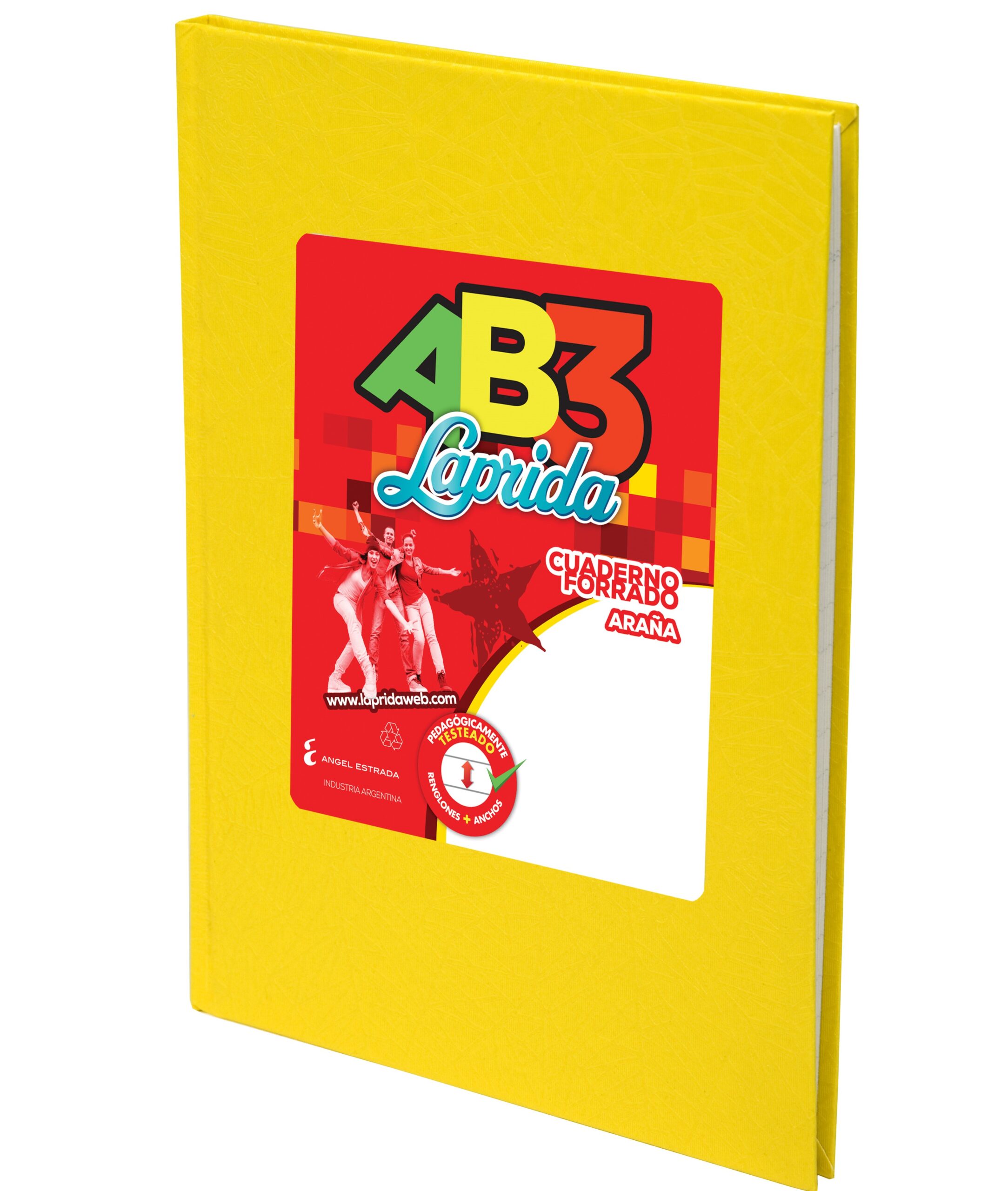 CUADERNO LAPRIDA AB3 RAYADO x 48 h.