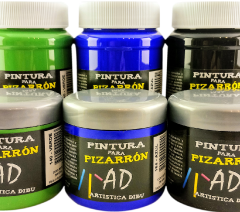 PINTURA PARA PIZARRON x 250 g.