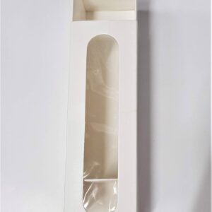 CAJA BLANCA CON VISOR TIPO FOSFORERA