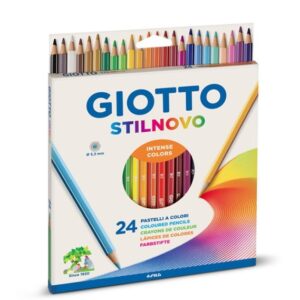 LAPICES DE COLORES LARGOS GIOTTO STILNOVO x 24