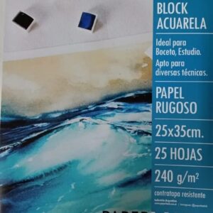 BLOCK PARA ACUARELA PAPERLAND 25x35 x 25 h.