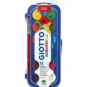 ACUARELAS GIOTTO x 12 u.