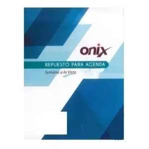REPUESTO DE AGENDA SEMANAL Nº8 ONIX 2027