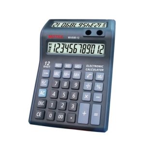 CALCULADORA DOBLE VISOR MOTEX 8585