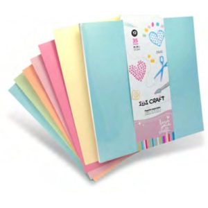 PAPEL ILUSTRADOS IBICRAFT 30x30cm. 160g. (35h.)