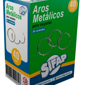 ARO PARA CARPETA DE METAL 40 mm.