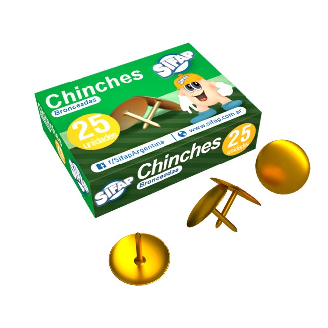 CHINCHES x 25 u.