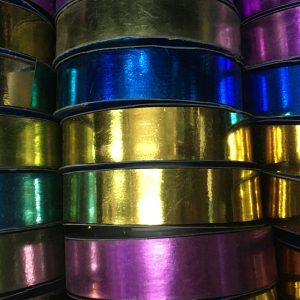 CINTA DE REGALO METALIZADA 20 x 40 m.