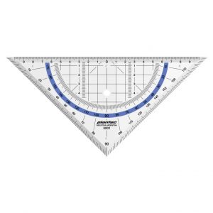 ESCUADRA MULTIUSO PLANTEC 45º x 22 cm.