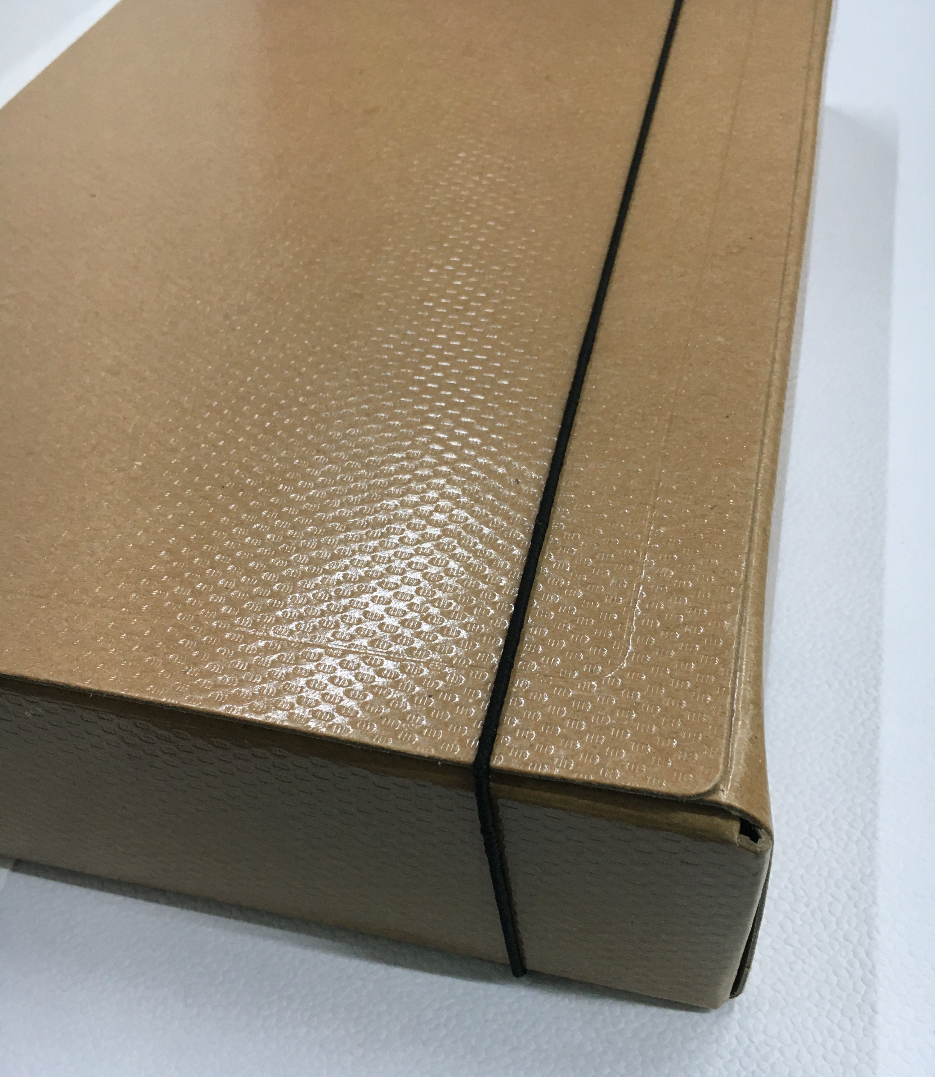 CAJA OFICIO CON ELASTICO PRESSPHAN 7 cm.