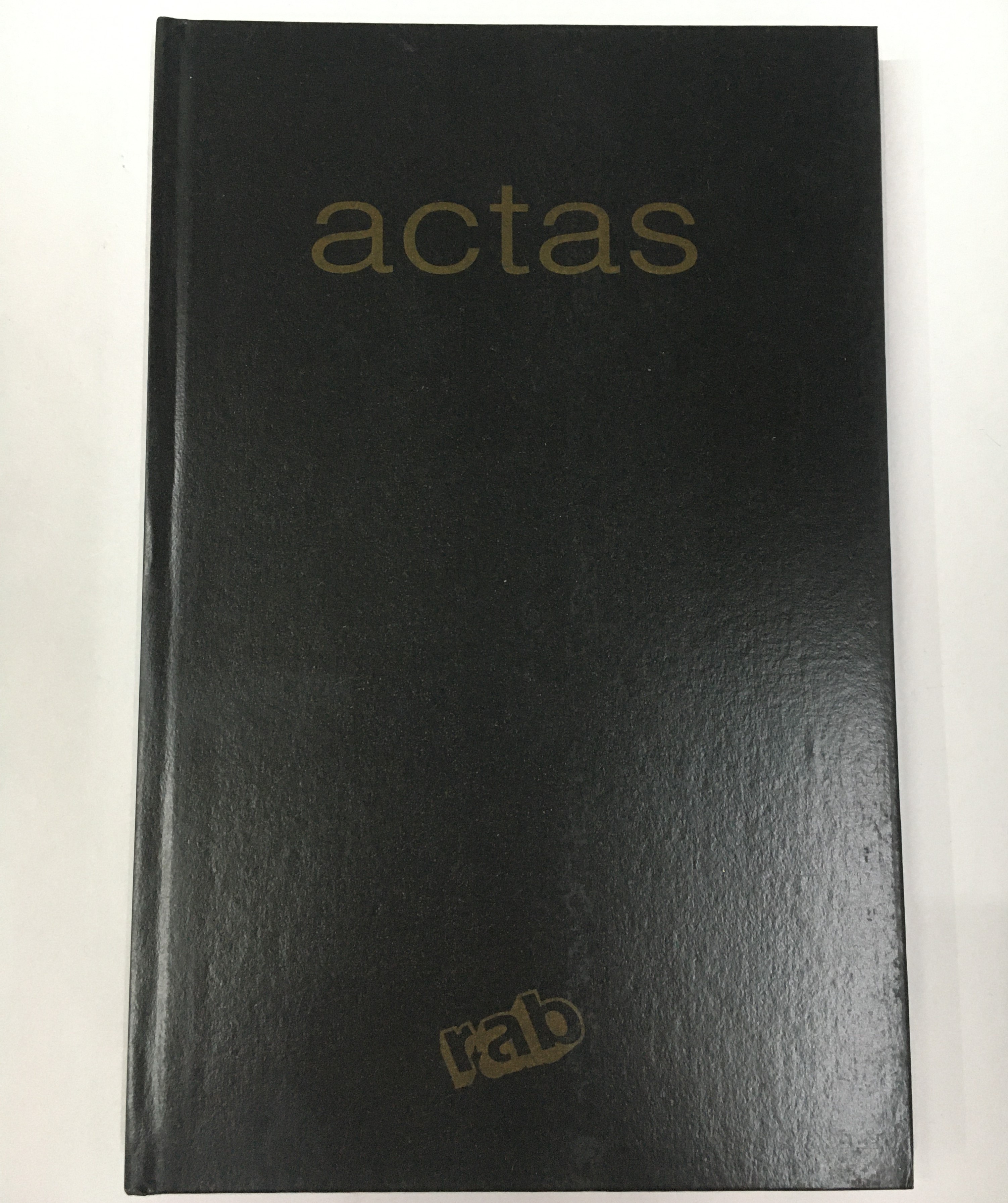 LIBRO DE ACTAS CORONA TAPA DURA 2 MANOS