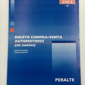 TALONARIO DE COMPRA VENTA/SEÑA DE AUTOMOTORES PERALTE (35)