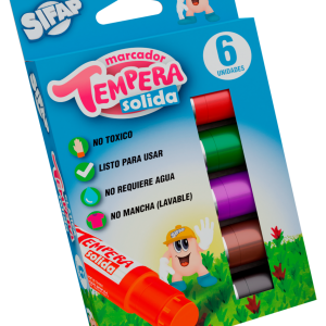 TEMPERA SOLIDA CLASICA SIFAP x 6 u.