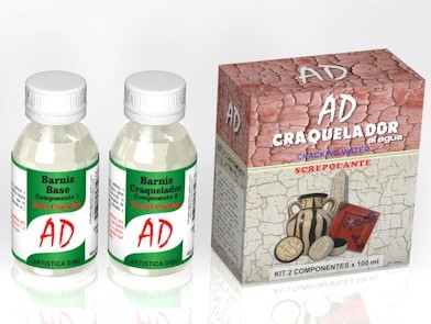 KIT CRAQUELADOR 2 COMPONENTES AD