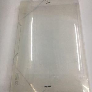 CAJA PLASTICA CON ELASTICO OFICIO 2 cm.