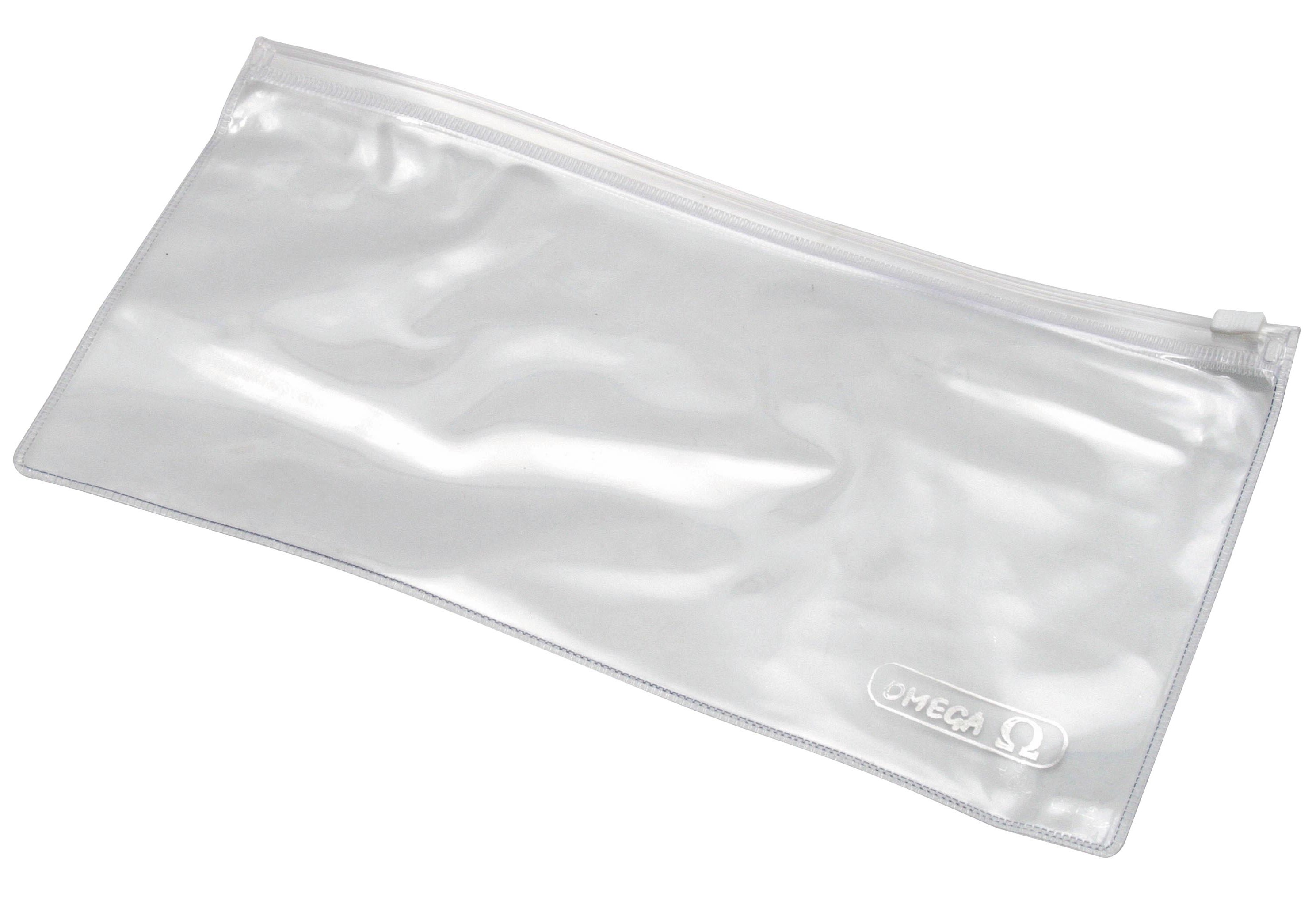 SOBRE PLASTICO ESQUELA CON CIERRE ZIPLOC