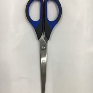 TIJERA TEORIA CON MANGO DE GOMA x 18 cm.